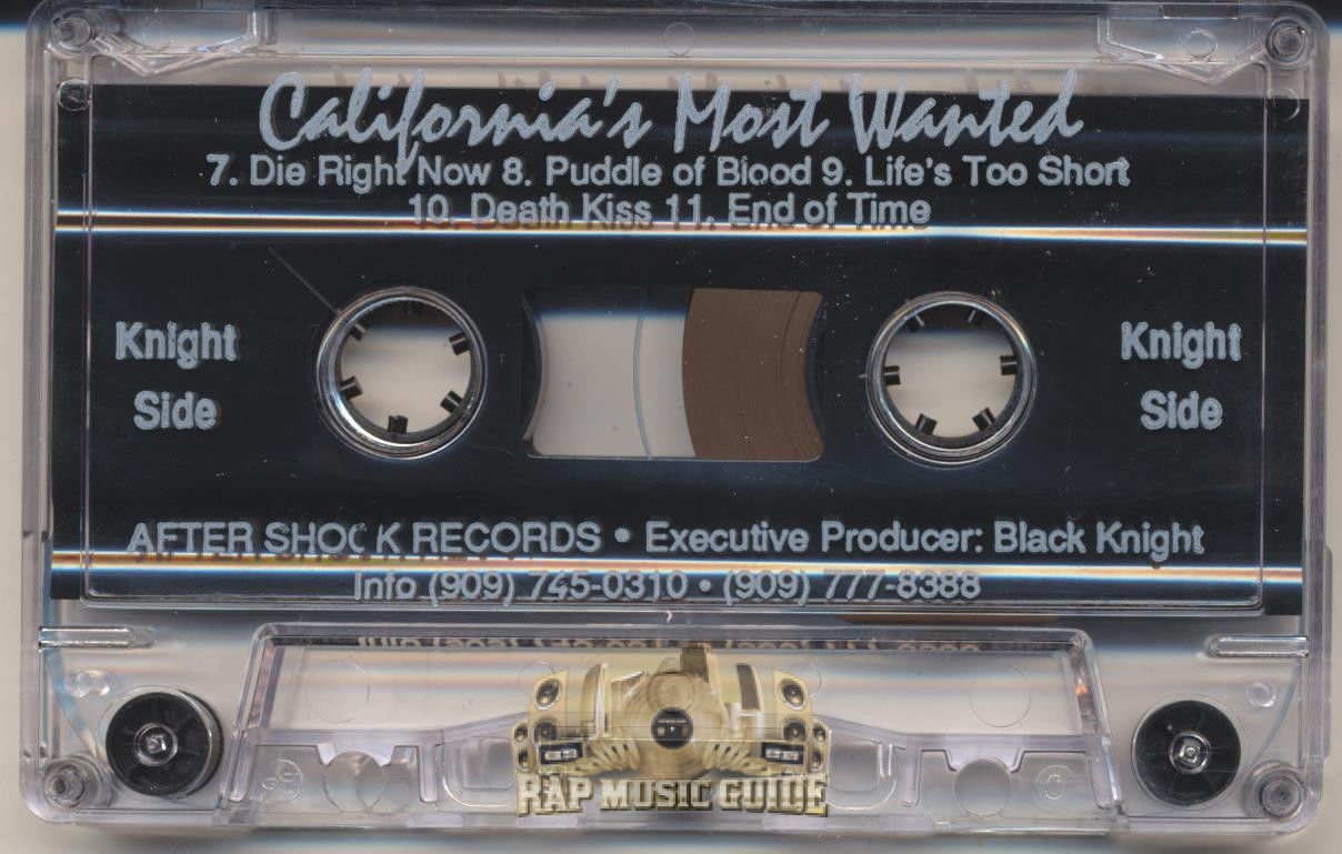 California's Most Wanted California's Most Wanted Cassette Tape